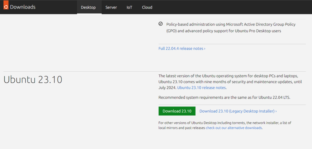 Imagen-Descarga-Ubuntu-23.10