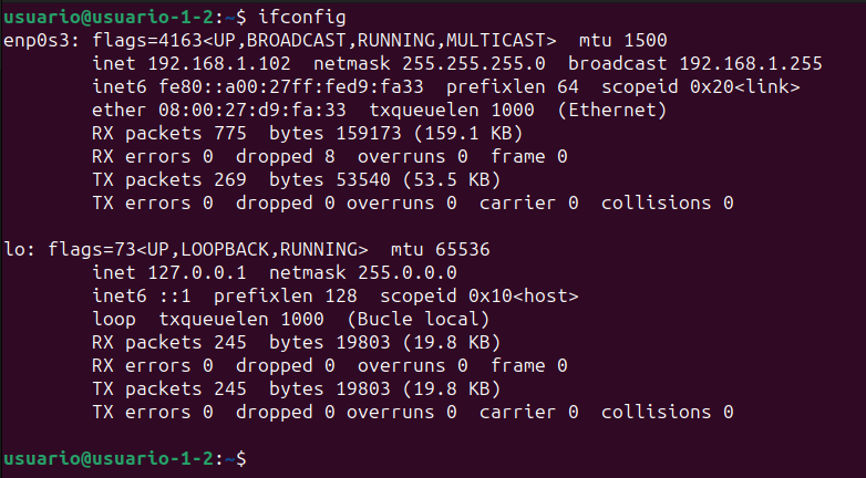 ifconfig-terminal