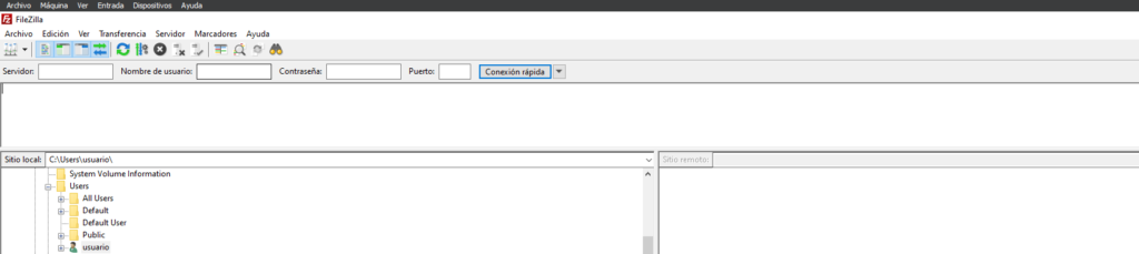 conexion-filezilla