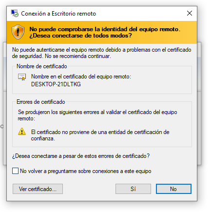 certificado