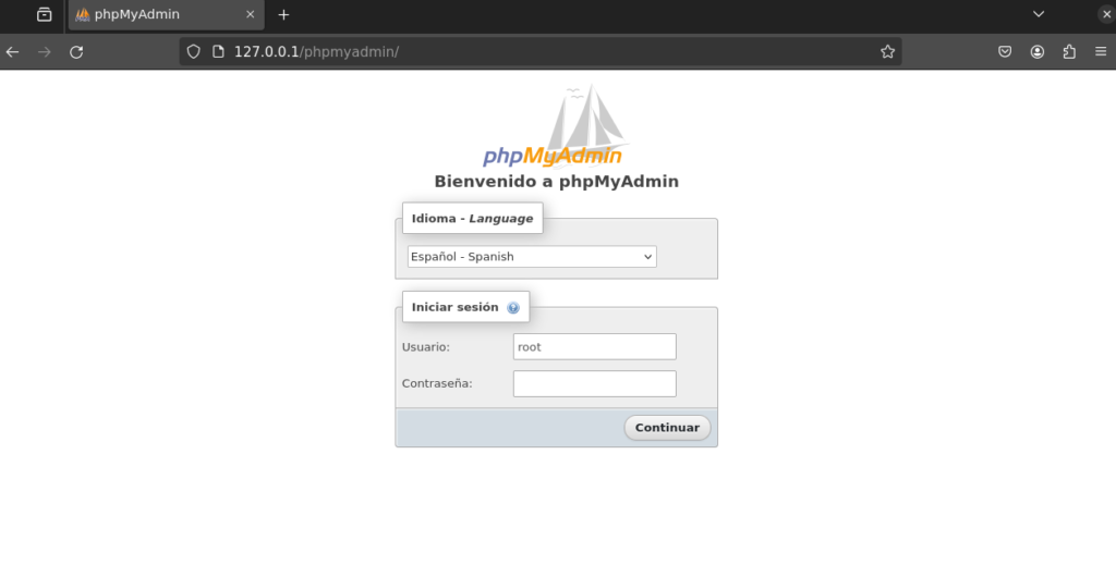 Error phpMyAdmin (No se encontró la extensión mysqli. Revisa la configuración PHP. Revise nuestra documentación para más información.)