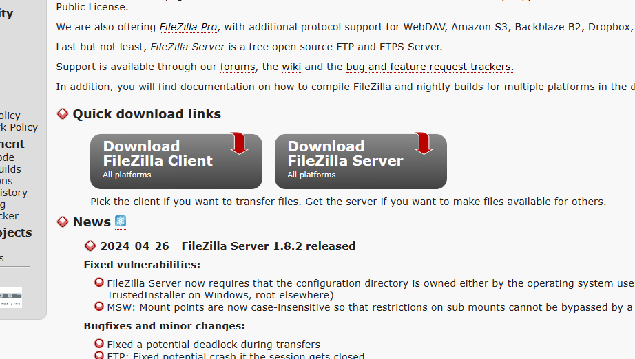 descarga-filezilla