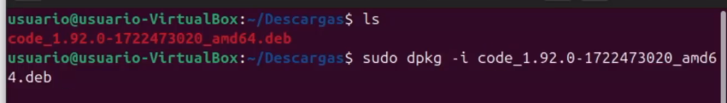 instalacion-vscode-dpkg