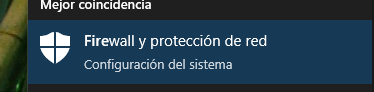 firewall y protección de red windows