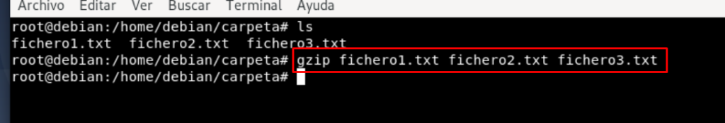 comprimir-multiples-ficheros-en-gz