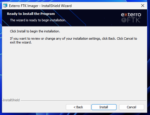 Cómo Instalar FTK Imager en Windows 8 instalación de ftk imager