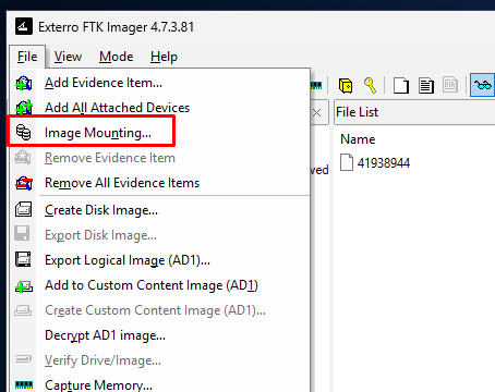 Crear y Montar una Imagen Forense con FTK Imager en Windows 15 Crear y Montar una Imagen Forense con FTK Imager en Windows