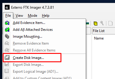 Cómo Crear una Imagen Forense con FTK Imager en Windows 1 Cómo Crear una Imagen Forense con FTK Imager en Windows