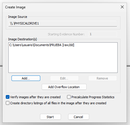 Cómo Crear una Imagen Forense con FTK Imager en Windows 9 Cómo Crear una Imagen Forense con FTK Imager en Windows