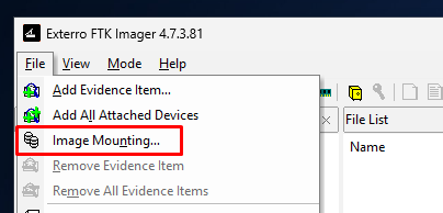 Cómo Montar una Imagen Forense con FTK Imager en Windows 2 Cómo Montar una Imagen Forense con FTK Imager en Windows