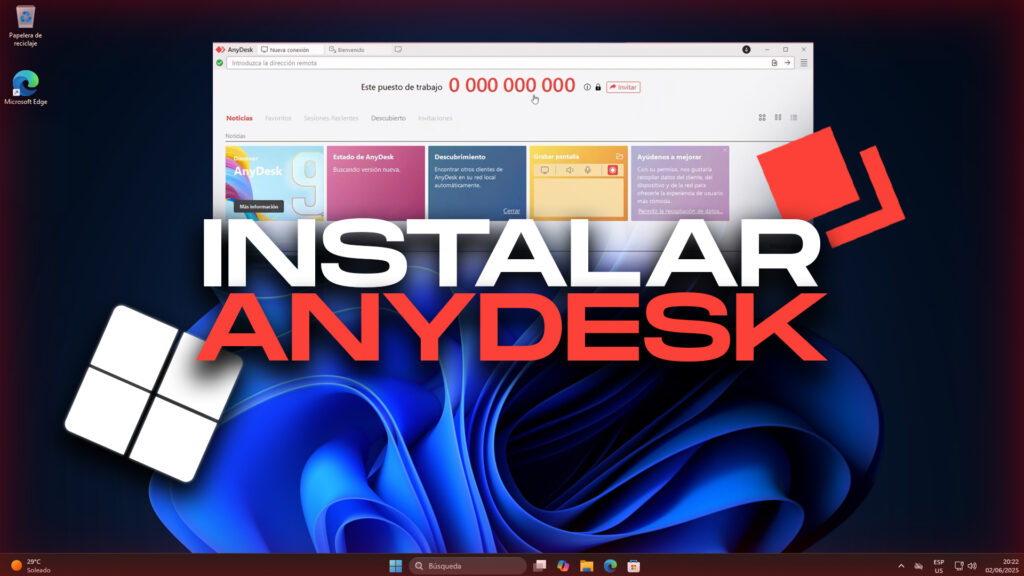 Cómo instalar AnyDesk paso a paso de manera sencilla