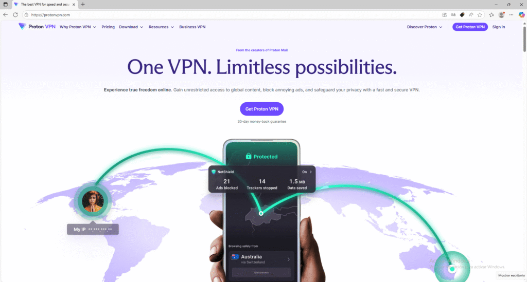 🔐 Cómo instalar Proton VPN en Windows paso a paso 🖥️ 1 🔐 Cómo instalar Proton VPN en Windows paso a paso 🖥️