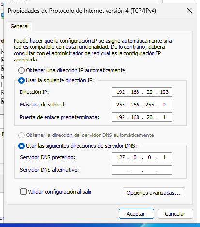Instalar servicio DNS en Windows Server 2025 6 Configuración de IP fija y DNS local en Windows Server 2025 usando protocolo TCP/IPv4