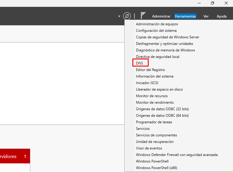 Cómo crear registros A y PTR en DNS de Windows Server 2025