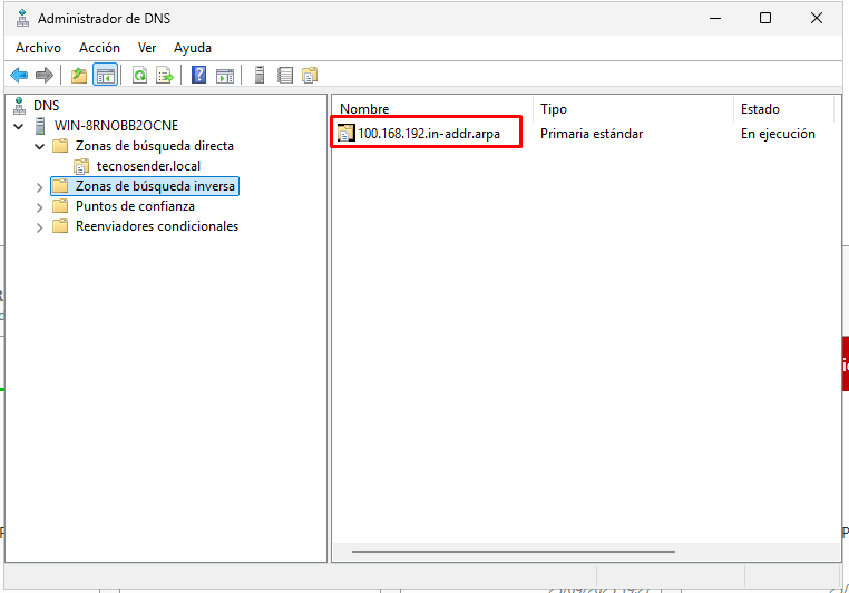 Cómo crear registros A y PTR en DNS de Windows Server 2025