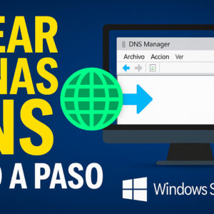 Crear Zonas DNS en Windows Server 2025 Tecnosender